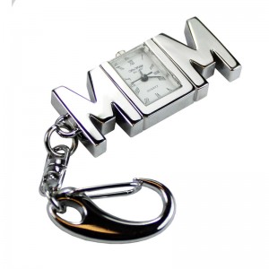 Personalised Mum Clock Keyring