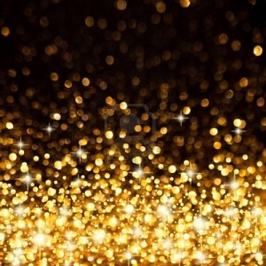 Golden Christmas Lights