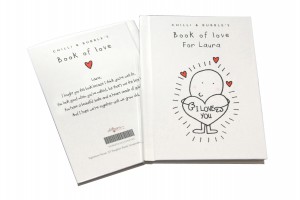 Chilli & Bubble’s Personalised Book of Love – For Her