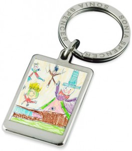 Personalised Children’s Art Keyring