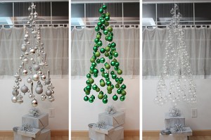 DIY invisible Christmas tree