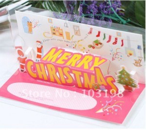 beautiful mini 3D christmas Cards …