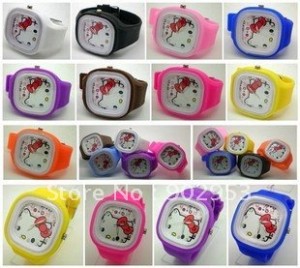 Mix order beautiful kids digital watches