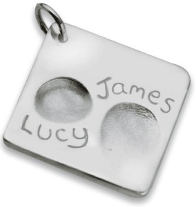 Silver Fingerprint Jewellery – Large Pendants