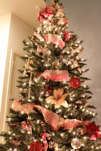 christmas tree pink