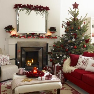 Christmas Home Interior Decorating Makeover Facade Design Ideas