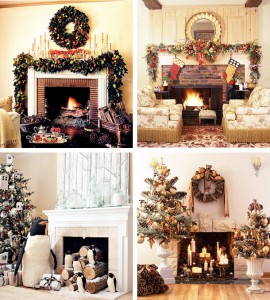 Mantel Christmas Decorations Ideas