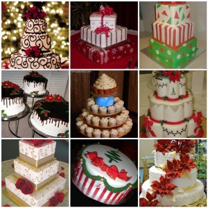 Christmas Wedding Cake Ideas