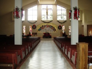 Church decorating ideas for christmas