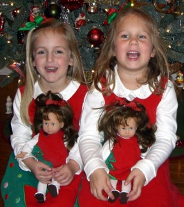 Cousin Christmas Tree Dresses