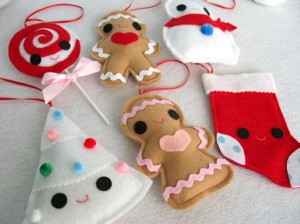 Diy Felt Christmas Tree Ornaments