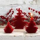 Red christmas candles