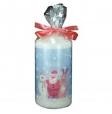 Gift shape christmas candle