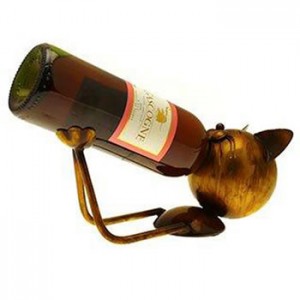 Gulping Cat Bottle Holder