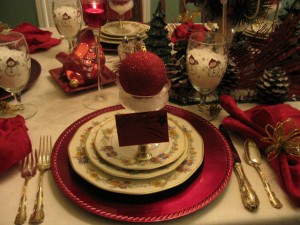 christmas celebration dishes