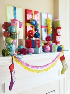 Crafts for a Beautiful Christmas Mantel