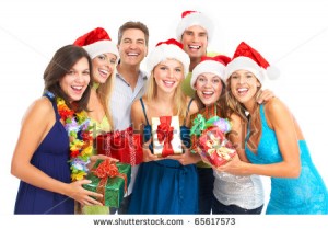 Christmas parties coming with family