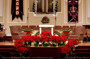 Church Christmas Decorations – Tabernacle Baptist Church