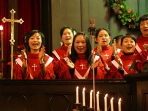 – Christmas celebration in China