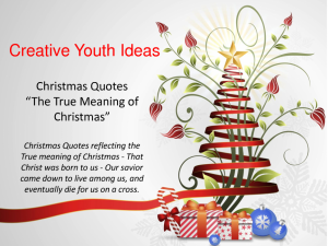 Family Quotes Heart warming Christmas Quote And The Picture