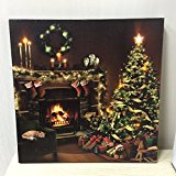 Christmas Tree Led Canvas Print and Lighted Picture