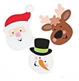 Foam Christmas Friends Magnet Craft Kit (Makes 12) by FX