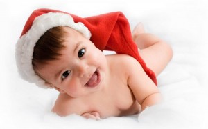 baby santa hat …