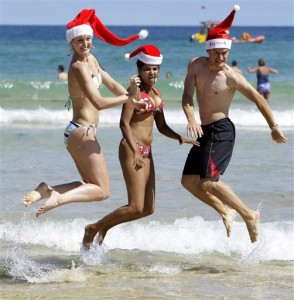 Australia Beach Christmas