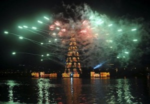 Rodrigo de Freitas Lake in Rio de Janeiro