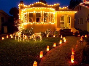 beautiful, candles, christmas, fairytale,