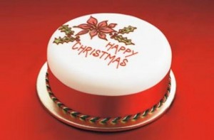 Christmas Cake Decorating