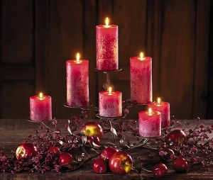 Cheap Christmas Candles Decoration Ideas