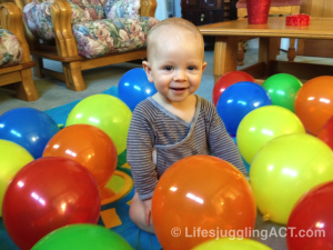 Christmas balloons