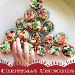 Christmas Cooking with Kids – Christmas Crunchies