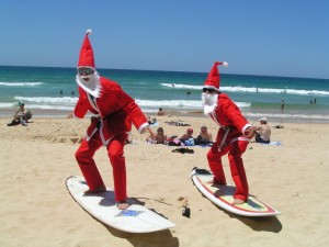 Christmas in July at Sea point