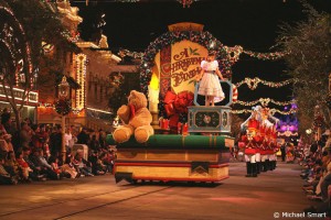 Disney Christmas fantasy parade