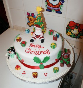 Most Beautiful Christmas Cake Of All Time Cake